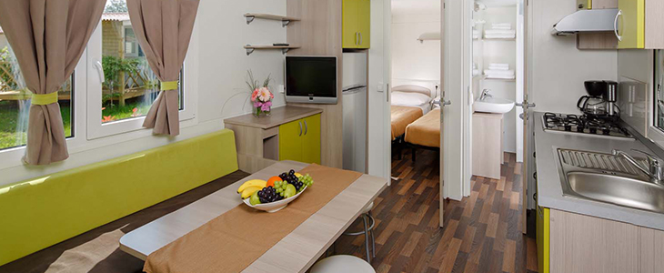 Mobilne kućice Kamp Park Umag 4*, Plava Laguna - Kuponko.si