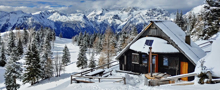 Velika planina resort, najam autentične brvnare - Kuponko.si