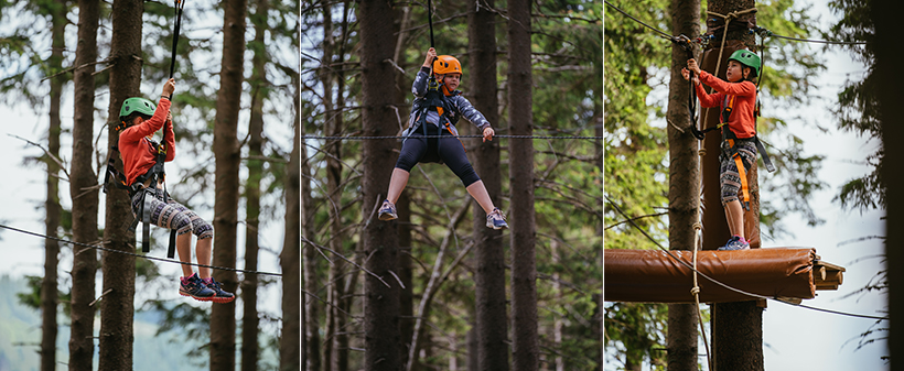 Adrenalinski park Kope: ulaznica s užinom - Kuponko.si