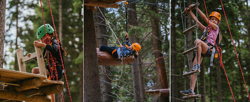 Adrenalinski park Kope: ulaznica s užinom - Kuponko.si