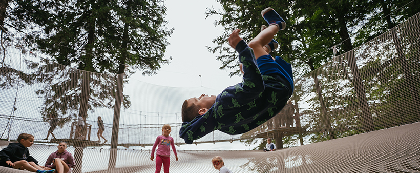 Adrenalinski park Kope: ulaznica s užinom - Kuponko.si