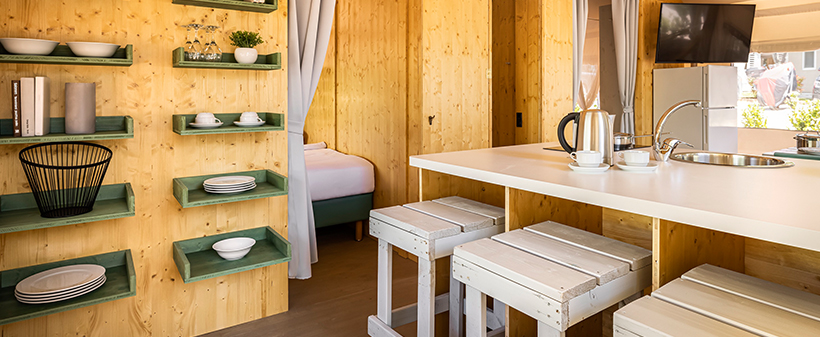 Kamp Amarin 4* u Rovinju, glamping šatori - Kuponko.si