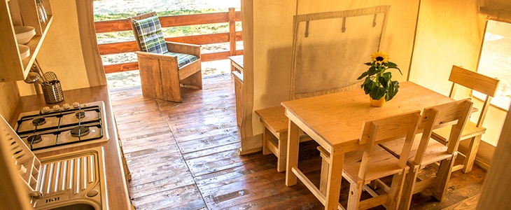 Kamp Veli Jože 2*: odmor u glamping šatoru - Kuponko.si