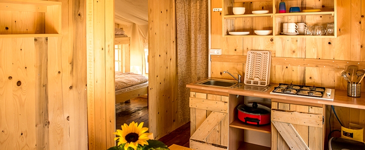Kamp Veli Jože 2*: odmor u glamping šatoru - Kuponko.si