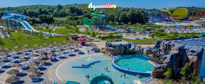 Aquacolors, Poreč: dječja ulaznica za vodeni park - Kuponko.si