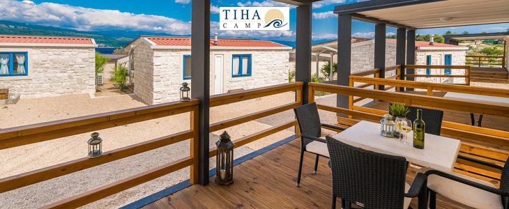 Kamp Tiha, Šilo, otok Krk: mobilne kućice - Kuponko.si