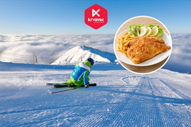 RTC Krvavec - skijaške karte i obrok