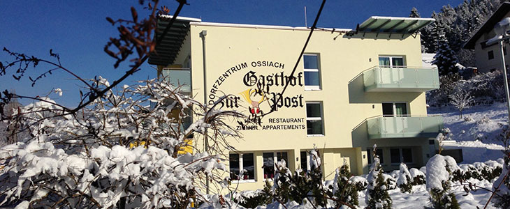 H. Zur Post, Ossiach: zimske praznike - Kuponko.si