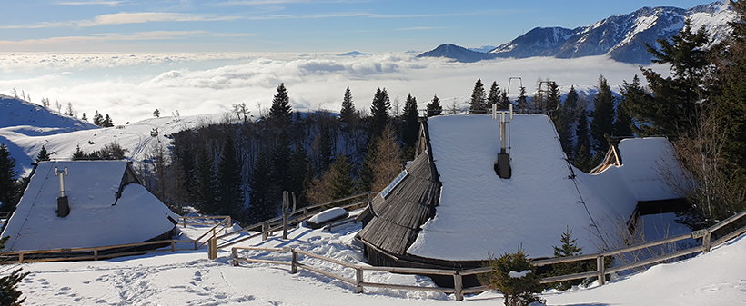 Velika planina resort, najam planinske kolibe - Kuponko.si