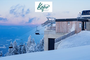 Skijaški centar Kope: skijaška karta