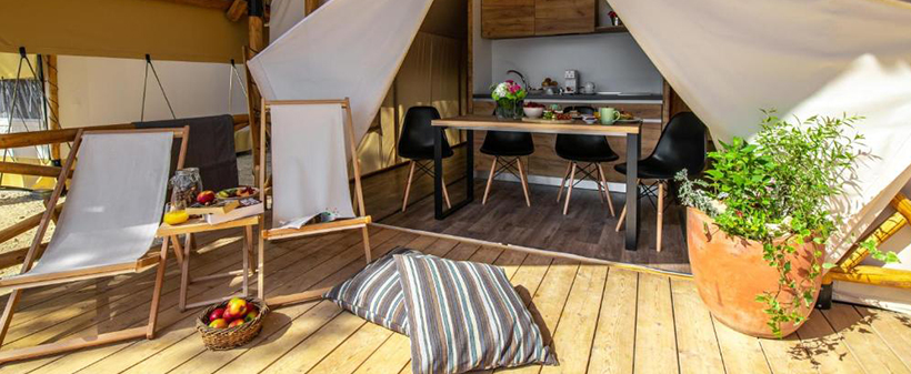 Arena One 99 Glamping: glamping šatori - Kuponko.si