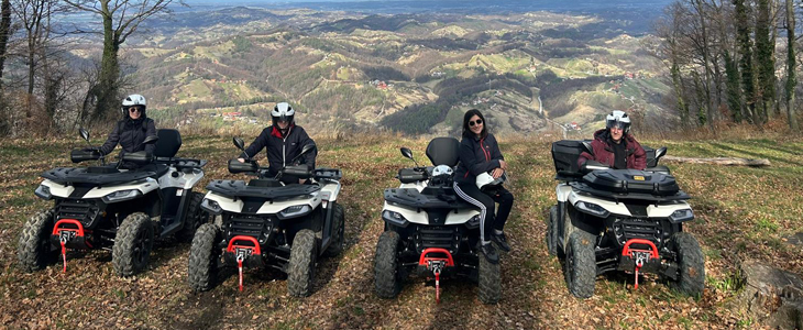 Trakošćan avantura, vožnja quadom - Kuponko.si