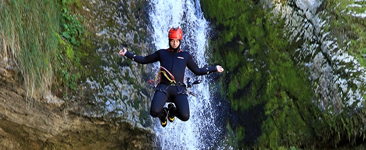 Canyoning avantura kroz kanjon Jerečice ili Grmečice - Kuponko.si