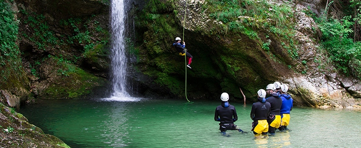Canyoning avantura kroz kanjon Jerečice ili Grmečice - Kuponko.si