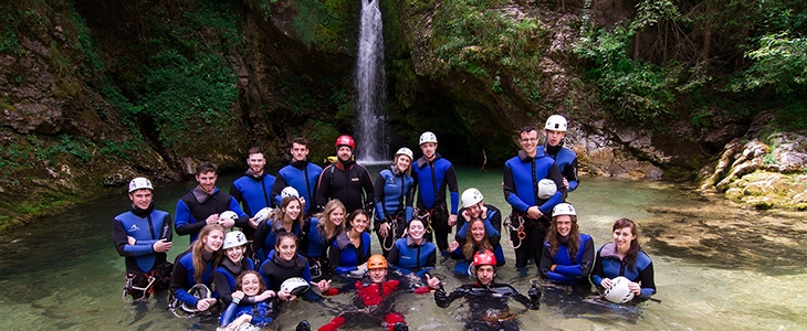 Canyoning avantura kroz kanjon Jerečice ili Grmečice - Kuponko.si