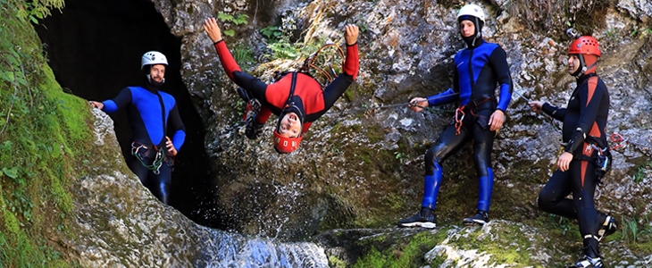 Canyoning avantura kroz kanjon Jerečice ili Grmečice - Kuponko.si