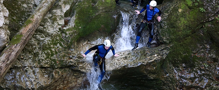 Canyoning avantura kroz kanjon Jerečice ili Grmečice - Kuponko.si