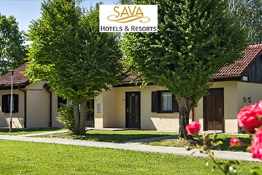 Terme Ptuj, Bungalovi 3*: polupansion, kupanje, sauna