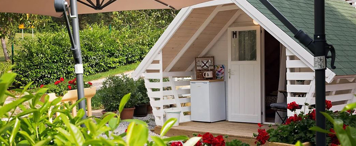 Camping Tina 4*, Vrsar: Glamping soba - Kuponko.si