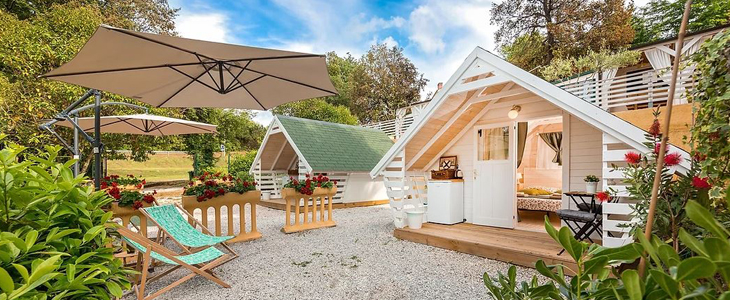 Camping Tina 4*, Vrsar: Glamping soba - Kuponko.si