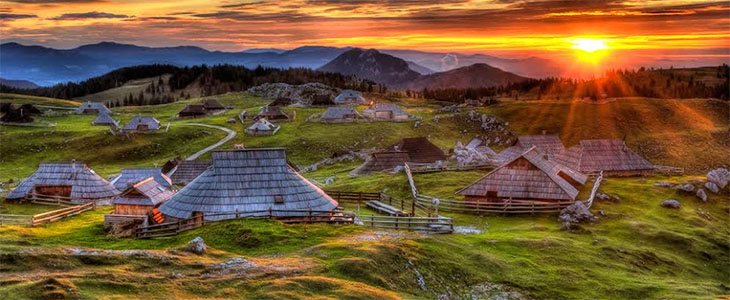 Velika planina resort, najam planinske kolibe - Kuponko.si