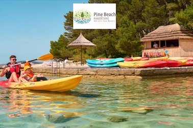 Pine beach resort, Pakoštane: mobilne kućice