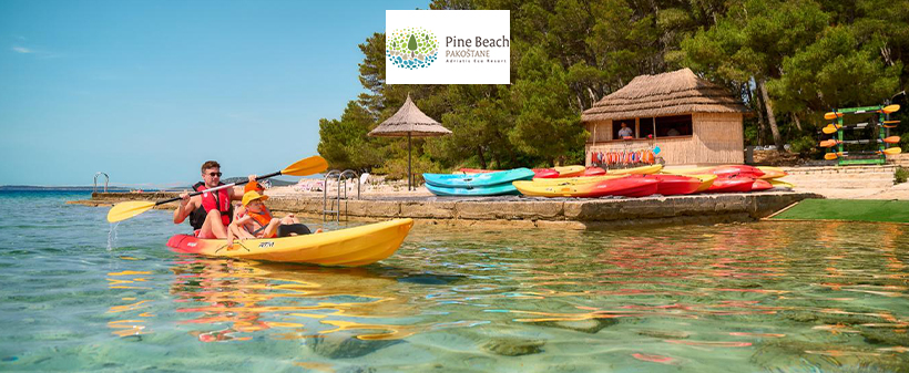 Pine beach resort, Pakoštane: mobilne kućice - Kuponko.si