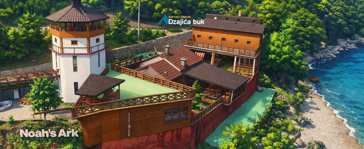 Rafting centar Džajića buk, Konjic: smještaj - Kuponko.si