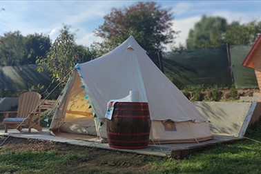 Robinzonski kamp Blue tent Stubičkoj Slatini, odmor