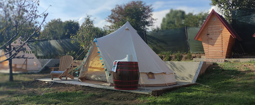 Robinzonski kamp Blue tent Stubičkoj Slatini, odmor - Kuponko.si
