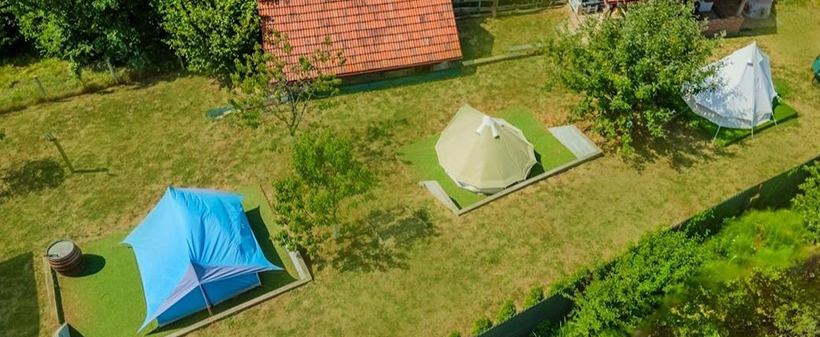 Robinzonski kamp Blue tent Stubičkoj Slatini, odmor - Kuponko.si