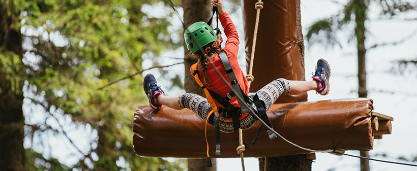 Holcerčkov adrenalinski park Kope: ulaznica s užinom - Kuponko.si