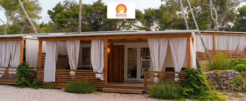 Boutique kamp Bunja, Brač: luksuzne mobilne kućice - Kuponko.si