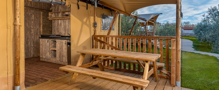 Resort Papafigo, Vodnjan: mobilne kućice, glamping šat - Kuponko.si