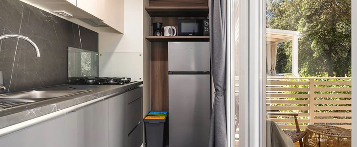 Camping Tina 4*, Vrsar: Premium mobilne kućice - Kuponko.si