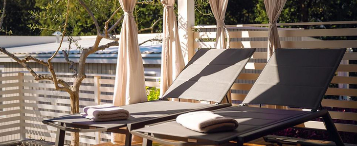Camping Tina 4*, Vrsar: Deluxe mobilne kućice - Kuponko.si